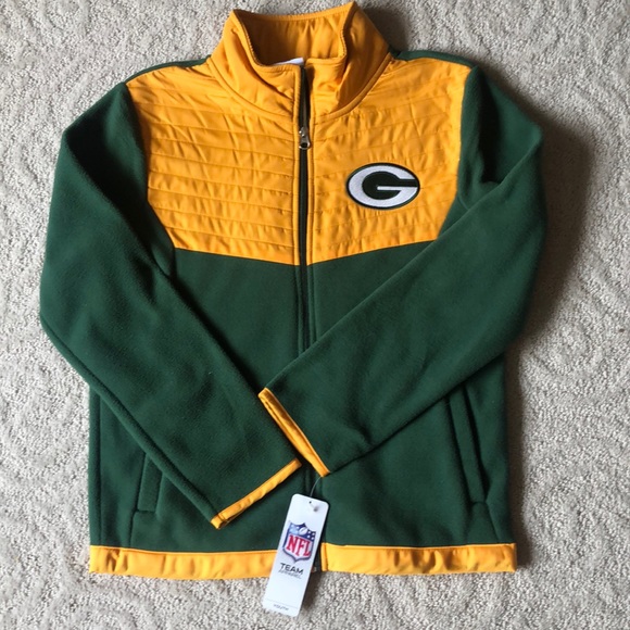 NFL Other - NWT -Green Bay Packers Full Zip Fleece Jacket